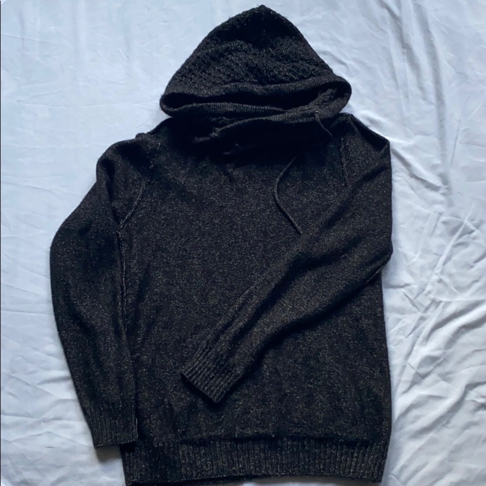 Retrofit knitted hoodie XL